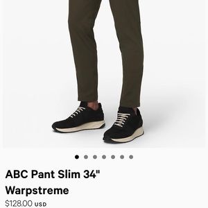 ABC lululemon pants